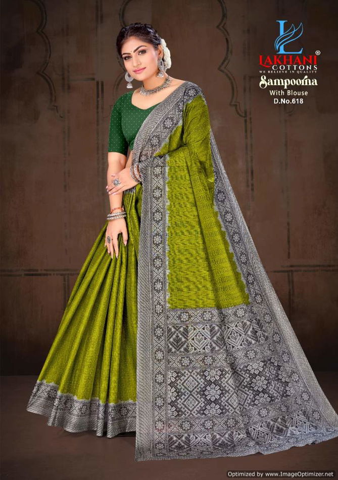 Sampoorna Vol 6 By Lakhani Cotton Printed Daily Wear Sarees Wholesale Market In Surat
